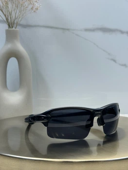 Солнцезащитные очки Oakley Flak 2.0 OO9271 тотал блек - спортивная черная оправа, линза Prizm, унисекс,