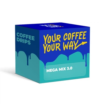 Кава в дріпах 25 Coffee Drips Mega Mix 3.0 8 штук