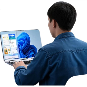 Док-станция Wopool Type-C с тремя дисплеями, двумя HDMI-выходами, USB-C Thunderbolt 4, расширитель экрана 4K60Hz для ноутбуков Apple Mac и Huawei.