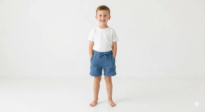 Шорти дитячі на хлопчика Boys Shorts 98-104р Синій (1593)