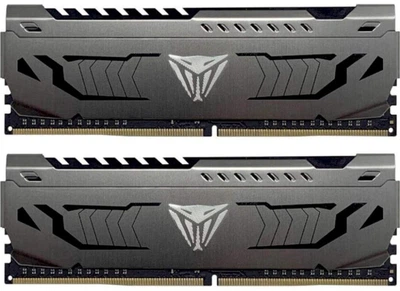 Оперативна пам'ять Patriot DDR4-3200 32768 MB PC4-25600 (Kit of 2x16384) Viper Steel (PVS432G320C6K)