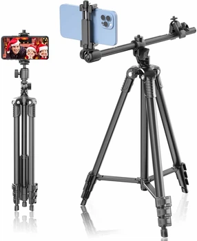 Набор штатив с поворотной штангой MyGear WT-604 с креплением для смартфона (47-166 cм)