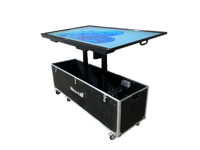 Интерактивный стол (комплекс) iBoard S65, 65" дюймов диагональ, поддержка двух ОС (Android 15.0 (RK3588-16/256)+ Windows) поддержка ПО "Кропива", встроенная камера с ИИ
