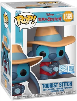 Фигурка Funko Pop! DISNEY: Lilo & Stitch — #1569 Tourist Stitch, Стич-турист с камерой