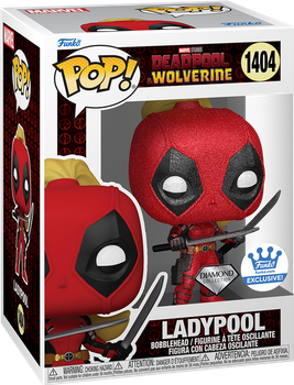 Фигурка Ледипул (Бриллиантовая серия) — Funko Pop! MARVEL: DEADPOOL & WOLVERINE — LADYPOOL (DIAMOND) #1404