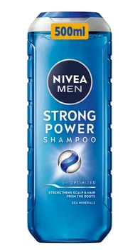 Шампунь для мужчин Nivea Men Strong power 500 мл (9005800388908)