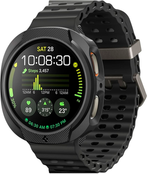 Etui Spigen Liquid Air do Samsung Galaxy Watch 8 44 mm Black (8800283311334)