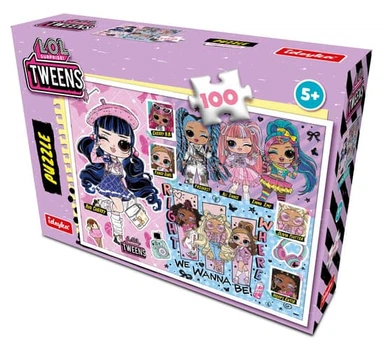 Пазл Ідейка L.O.L. Surprise! Tweens Collection, 100 елементів, 39×29 см Идейка (LP100-004)