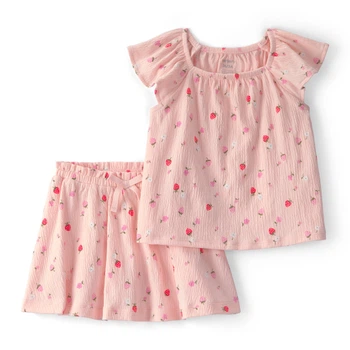Комплект Carter's 2в1 футболка, юбка-шорты для девочки 93-98 см (2U572710_3T)