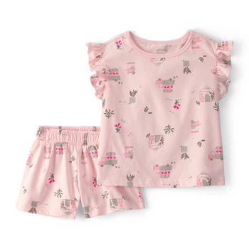 Комплект Carter's 2в1 футболка, шорты для девочки 105-112 см (2U572110_5T)