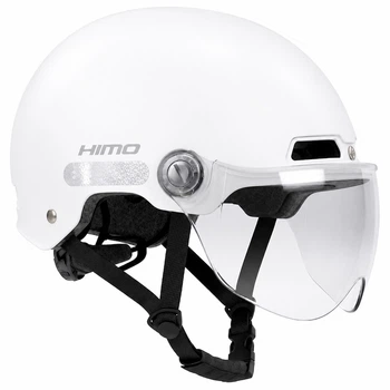 Шолом з візором HIMO Helmet E1 M/L 57-61см White