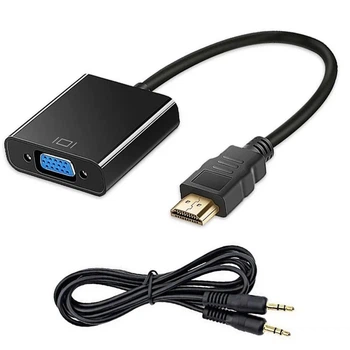 Конвертер HDMI на VGA+AV