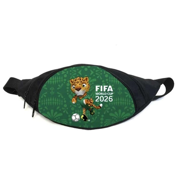 Поясная сумка бананка Футбол FIFA World Cup 2026 03 Gear Bag черная