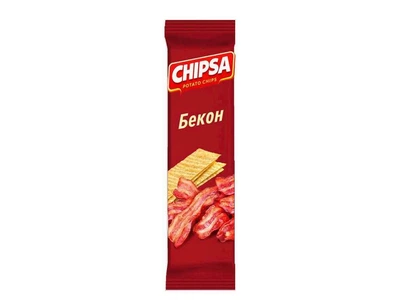 Чіпси картопляні CHIPSA Бекон 55г