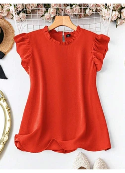 Блуза SHEIN XXL Красный sz2411308456219782