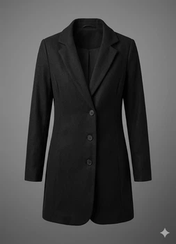 Жакет SHEIN L Черный sz2407126147887678