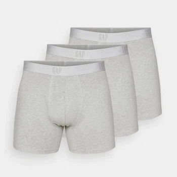 Чоловічі боксери труси набір з 3 шт Gap boxer briefs Grey розмір S