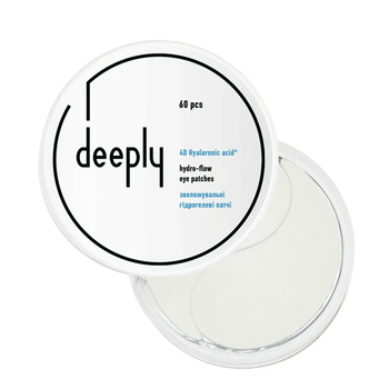 Зволожуючі патчі під очі Deeply Hydro-Flow Eye Patches, 60 шт.