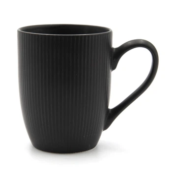 Кружка керамическая Milika Decagon Black 350мл (M0420-MG350-B)