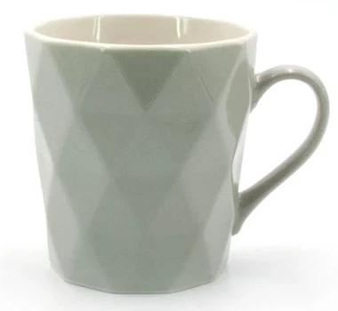 Кухоль Milika Crystal Grey порцеляновий 360 мл (M0520-KLDM8-R54C)