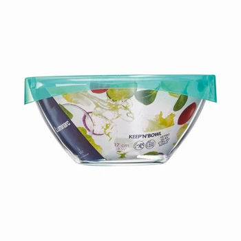 Салатник с крышкой Luminarc Keep'n'Box Lagoon 17см (P3672)