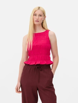 Топ Primark фуксії QNBXG642 XL