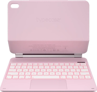 Etui z klawiaturą na tablet Typecase Edge do Apple iPad 11" (A16) 2025/10.9" 2022 Pink (6979284780493)