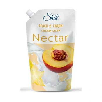 Shik Nectar р/крем-мыло дой-пак 460мл персик и карамболь