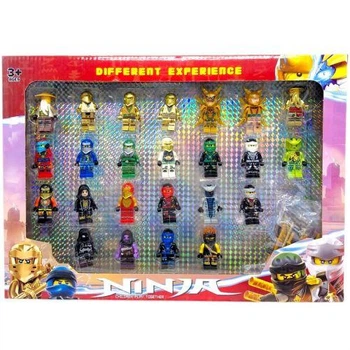 Фигурки "Ниндзяго/Ninjago", 24 шт (размер фигурки примерно 4 см)