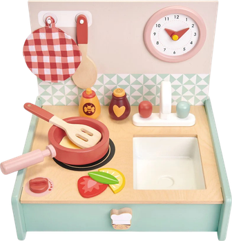 Дерев'яна дитяча кухня Tender Leaf Toys Mini Chef (0191856082019)