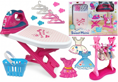 Набір іграшок LEAN Toys Праска з прасувальною дошкою (4847) (5907625586757)