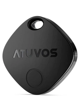 Смарт брелок, Bluetooth локатор для ключей, сумки ATUVOS Черный