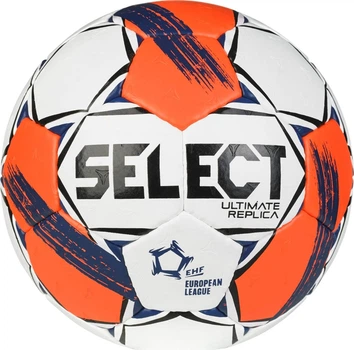 Мяч гандбольный Select HB Replica Ehf European League v25 белый, красный Унисекс 2