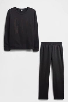 Комплект: свитшот и брюки Gap 40(XS) Черный (133562)