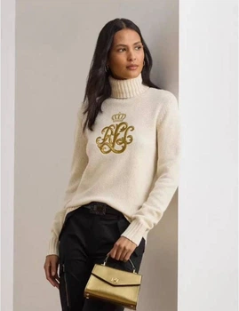 Светр жіночий Polo Ralph Lauren кремового кольору розмір S артикул 69823