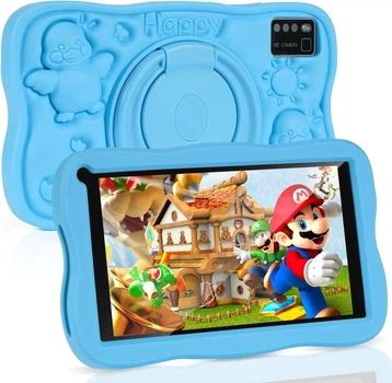 Детский планшет Sannuo K708 3+5/64Gb Android 11 4000 mAh Blue Б/У