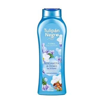 Парфюмированный гель для душа Tulipan Negro Бергамот и Кедр, 650 мл (8410751094531)