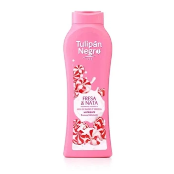 Гель для душа Tulipan Negro Клубничный крем, 650 мл (8410751093176)