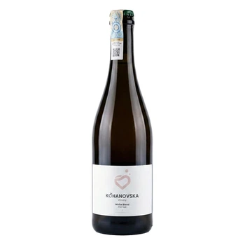 Вино ігристе Kohanovska Pet-Nat White Blend біле брют-натюр 0.75 л 10.8%
