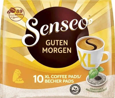 Кава в чалдах Senseo Guten Morgen XL 10 порцій Philips Senseo 62 мм