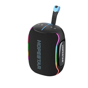Колонка с RGB Bluetooth HOPESTAR H72 60W BT5.4 IPX6 8800mAh черный