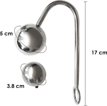 Бондажный набор с металлическим анальным крюком Art of Sex Blanca Bondage set with anal hook №4 (2000097923495)