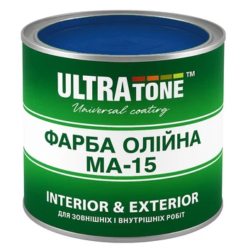 Фарба Олійна ULTRAtone МА-15 Блакитна 1 кг