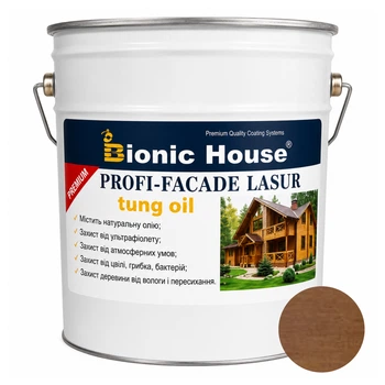 Фарба для дерева PROFI-FACADE LASUR tung oil 10 л Тауп