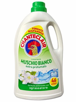 Гель для прання Chanteclair Muschio Bianco Білий Мускус 2070 мл, 46 прань