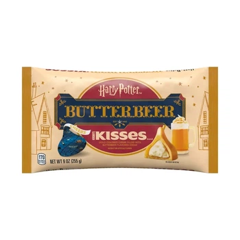 Шоколадні цукерки Hershey's Harry Potter Butterbeer Kisses Вершкове пиво 255г