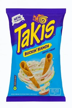 Чипсы Тортилья Takis Buckin' Ranch Rolled Tortilla Специи из Ранчо 100г