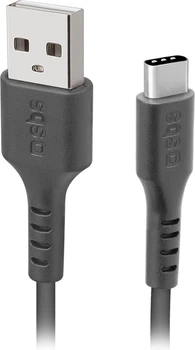 Kabel SBS USB Type A - USB Type-C 1.5 m Black (TECABLEMICROC15K)