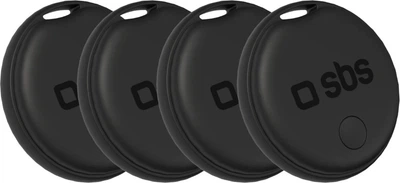 Lokalizator SBS Track My Dual Kit 4 szt. Black (TEFINDTAGAPGO4SET)