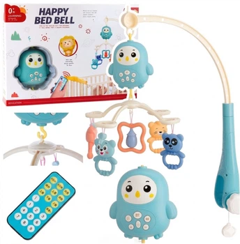 Карусель на ліжечко LeanToys музична з брязкальцями 08779 (5905991087793)